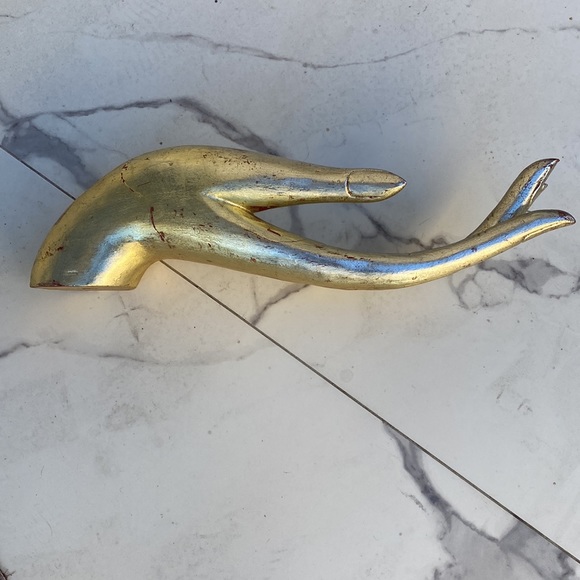 Unique prop golden wood hand. - Picture 7 of 11